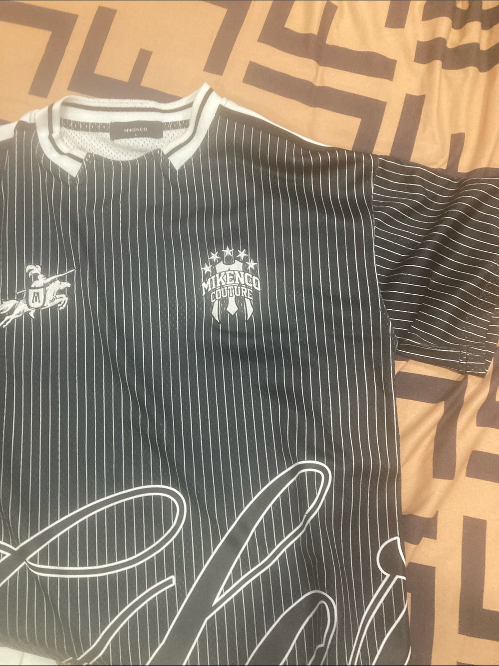 Black Pinstripe Men’s Shirt